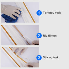 Indlæs billede til gallerivisning Keramiske fliser mugafvisende spaltebånd (én rulle 6 M)
