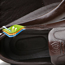 Indlæs billede til gallerivisning Loafers i ægte læder med blød indersål (Herre)