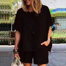 Indlæs billede til gallerivisning Afslappet T-shirt sæt (Dame)