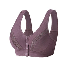 Indlæs billede til gallerivisning Komfortabel bomulds-BH med frontspænde