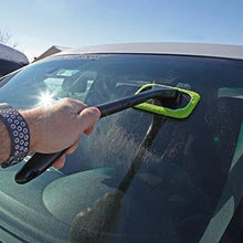 Indlæs billede til gallerivisning Microfiber Car Window Cleaner med 2 genanvendelige mikrofiberhætter