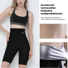 Indlæs billede til gallerivisning Højtaljede yogabukser med mavekontrol