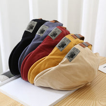 Indlæs billede til gallerivisning Gadebaret/kasket i retro-vintage stil