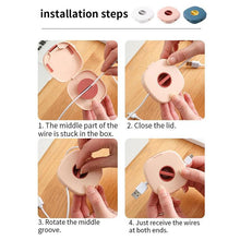 Indlæs billede til gallerivisning 2 i 1 kabelopruller med telefon stativ