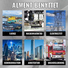 Indlæs billede til gallerivisning Håndskruede trykringe i rustfrit stål