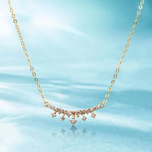 Indlæs billede til gallerivisning Diamant krone kravebenet kæde