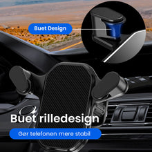 Indlæs billede til gallerivisning Krogmonteret telefonbeslag til bilen