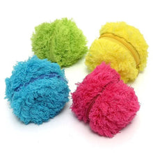 Indlæs billede til gallerivisning Elektrisk plysforet legetøjsbold til kæledyr