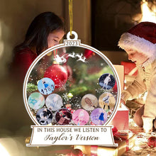 Indlæs billede til gallerivisning 📀I dette hus lytter vi til Taylor's Version Ornament