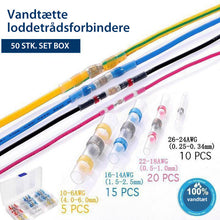 Indlæs billede til gallerivisning Vandtætte loddetrådsforbindere