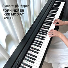 Indlæs billede til gallerivisning Aftagelige nodeetiketter til klaver og keyboard