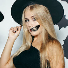 Indlæs billede til gallerivisning Halloween Prank Makeup Temporary Tattoo, 10 Pcs