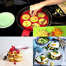 Indlæs billede til gallerivisning Non-stick Silicone Pancake Mold Ring