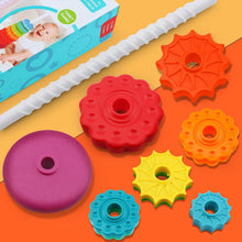 Indlæs billede til gallerivisning Roterende regnbuefarvet legetøj