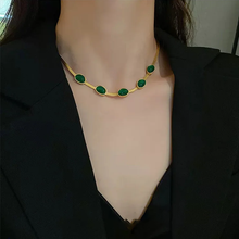 Indlæs billede til gallerivisning Emerald Necklace Bracelet