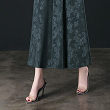 Indlæs billede til gallerivisning Højtaljede bukser med brede ben