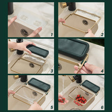 Indlæs billede til gallerivisning Kitchen Sink Corner Drain Strainer