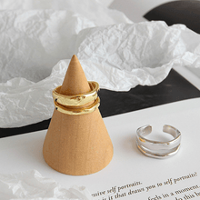 Indlæs billede til gallerivisning Justerbar geometrisk dobbeltring