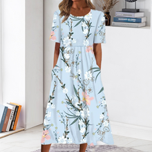 Indlæs billede til gallerivisning Afslappet blomstret kjole