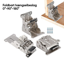 Indlæs billede til gallerivisning Hængsel til foldbare bordben