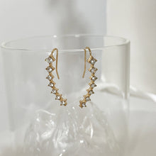 Indlæs billede til gallerivisning Syvstjernede øreringe