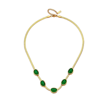 Indlæs billede til gallerivisning Emerald Necklace Bracelet
