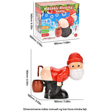 Indlæs billede til gallerivisning 🎅🫧Sjove julemand boble blæser maskine