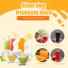Indlæs billede til gallerivisning Gennemsigtig manuel juicepresser