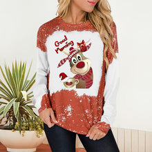 Indlæs billede til gallerivisning Julesweater med rensdyrtryk