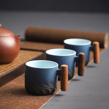 Indlæs billede til gallerivisning Håndlavet retro keramisk kaffekrus