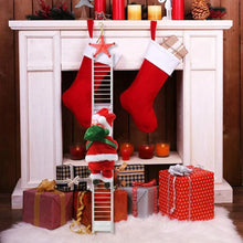 Indlæs billede til gallerivisning Elektrisk klatrende julemand