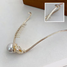 Indlæs billede til gallerivisning Enkelt Perlehårspænde