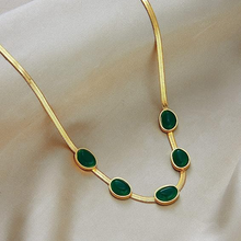 Indlæs billede til gallerivisning Emerald Necklace Bracelet