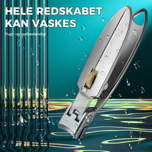 Indlæs billede til gallerivisning Negleklipper i rustfrit stål med ringlås