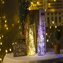 Indlæs billede til gallerivisning USB fjernbetjent Julelyskæde i kobbertråd