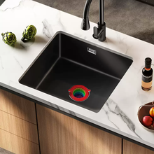 Indlæs billede til gallerivisning Afløbssi til køkkenvask i monstermotiv