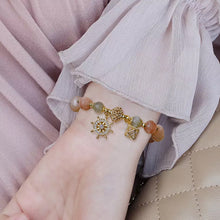 Indlæs billede til gallerivisning Jordbær kvarts-armbånd