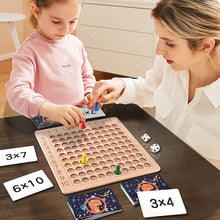 Indlæs billede til gallerivisning 🔢Montessori Multiplikations-brætspil i træ
