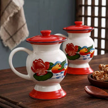 Indlæs billede til gallerivisning Traditionel kinesisk te- og kaffekande i keramik