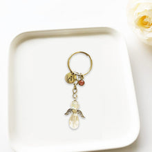 Indlæs billede til gallerivisning Skytsengel nøglering - gave til din bedste ven