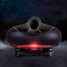 Indlæs billede til gallerivisning Cykelsadel med baglygte