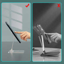 Indlæs billede til gallerivisning Justerbar bordtelefonholder i aluminium