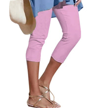 Indlæs billede til gallerivisning Ensfarvede afslappede leggings til kvinder