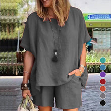 Indlæs billede til gallerivisning Afslappet T-shirt sæt (Dame)