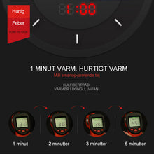 IndlĂŠs billede til gallerivisning Hurtigtvarmende vest (8 varmelegemer)