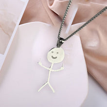 Indlæs billede til gallerivisning Funny Doodle Necklace