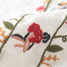 Indlæs billede til gallerivisning Broderet skjorte i bomuld og linned