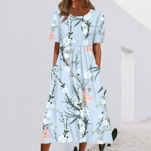 Indlæs billede til gallerivisning Afslappet blomstret kjole