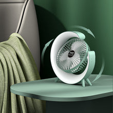 Indlæs billede til gallerivisning Lydløs USB ventilator til kontor og soveværelse