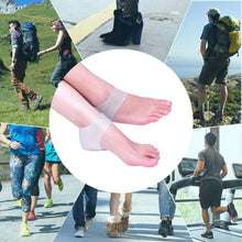 Indlæs billede til gallerivisning Silikone hælkappe til fodpleje, hvid